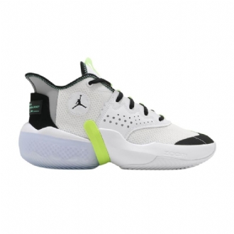 Air Jordan React Elevation Pf Hvid Sort Grøn Sko Herre