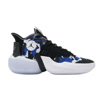 Air Jordan React Elevation Pf Sort Blå Hvid Sko Herre