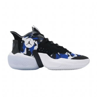 Air Jordan React Elevation Sort Blå Hvid Sko Herre