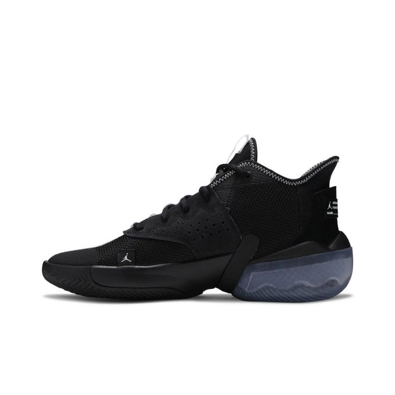 Air Jordan React Elevation Sort Hvid Sko Herre