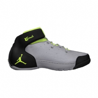 Air Jordan Melo 1.5 Grå Sort Grøn Sko Herre