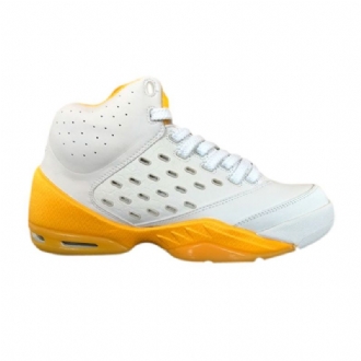 Air Jordan Melo 5.5 Hvid Gul Sko Herre