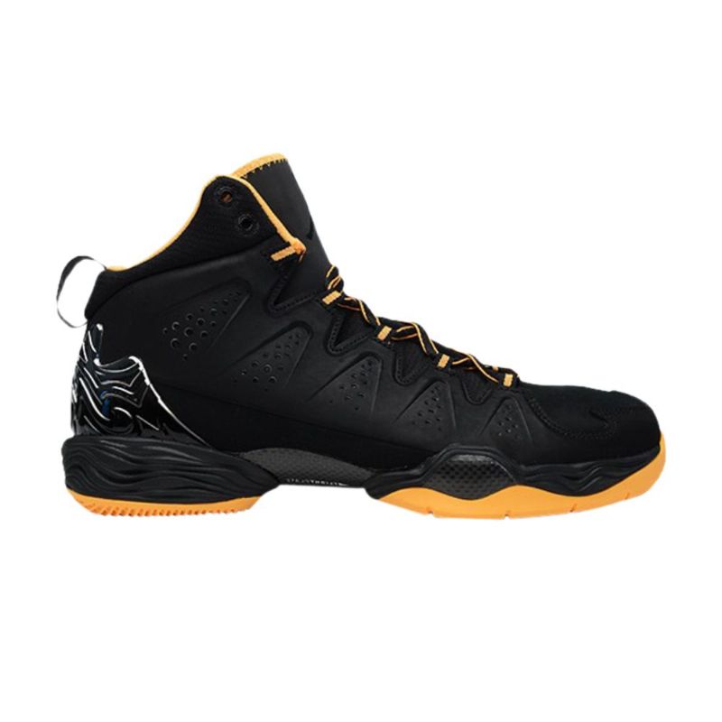 Air Jordan Melo M10 Mid Sort Orange Sko Herre