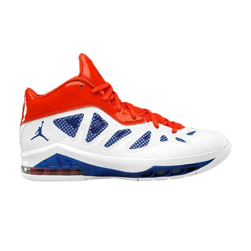 Air Jordan Melo M8 Advance Hvid Blå Orange Sko Herre