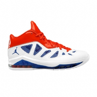 Air Jordan Melo M8 Advance Hvid Blå Orange Sko Herre