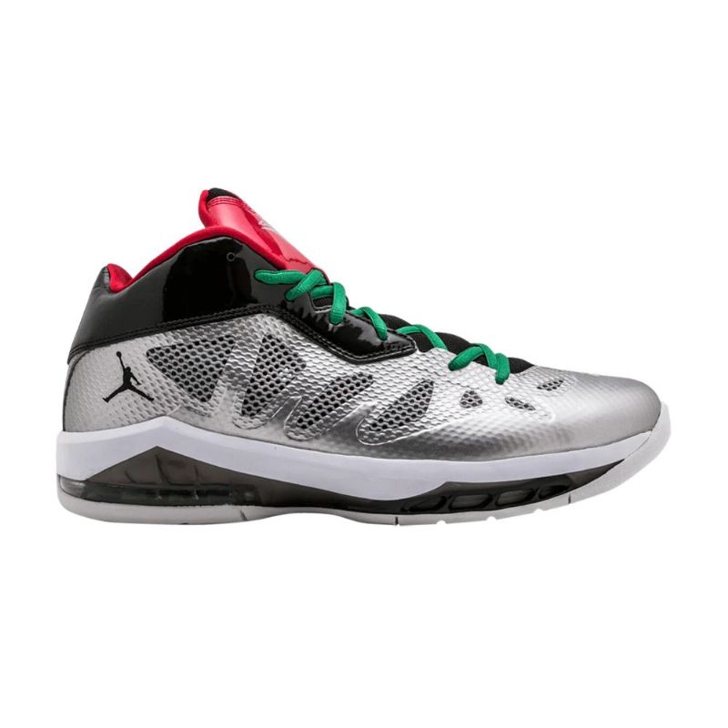 Air Jordan Melo M8 Advance Sølv Sort Rød Grøn Sko Herre