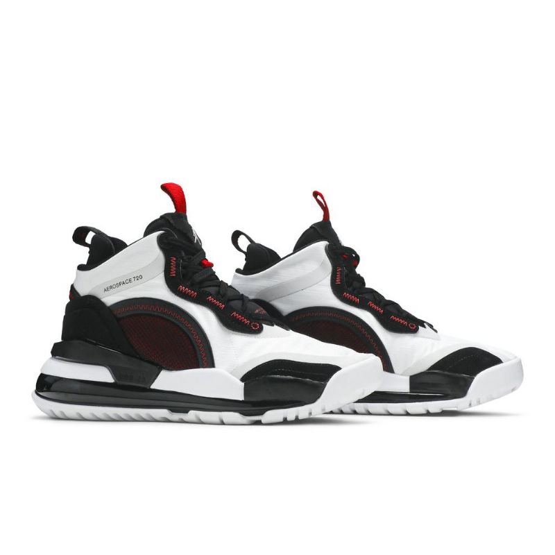 Air Jordan Aerospace 720 Hvid Sort Rød Sko Herre