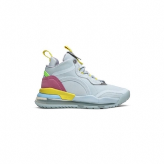 Air Jordan Aerospace Lyrical Lemonade 720 Blå Lilla Gul Sko Herre