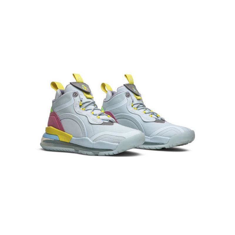 Air Jordan Aerospace Lyrical Lemonade 720 Blå Lilla Gul Sko Herre