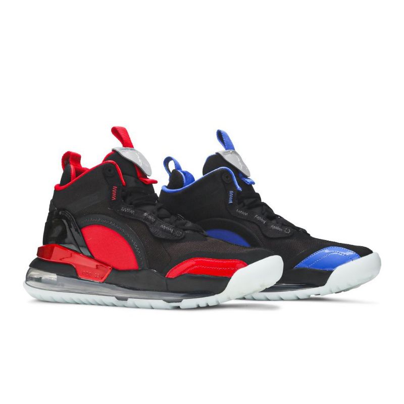 Air Jordan Aerospace Paris Saint-germain 720 Sort Rød Blå Sko Herre