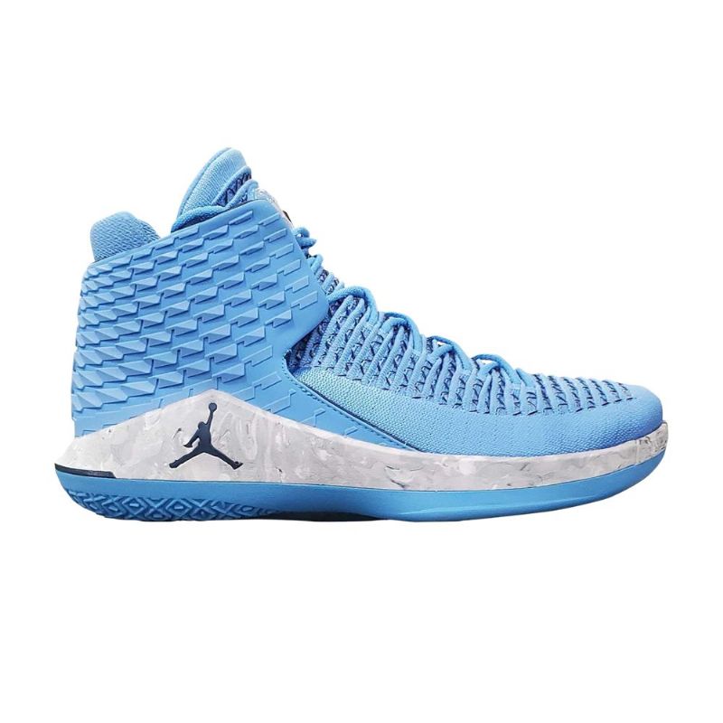 Air Jordan 32 Blå Hvid Marineblå Sko Herre