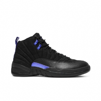 Air Jordan 12 Retro Sort Blå Sko Herre