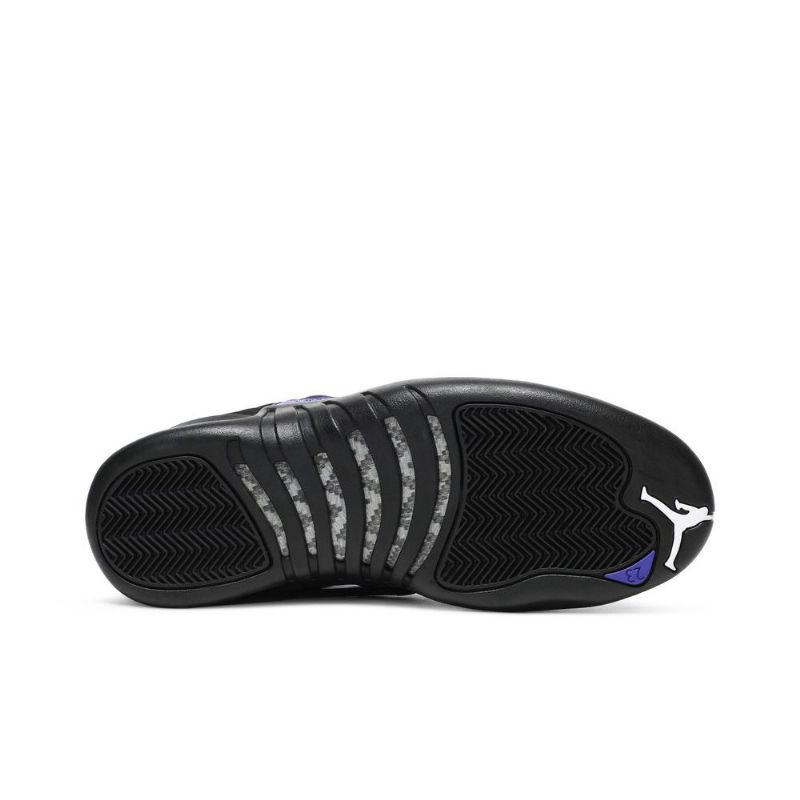 Air Jordan 12 Retro Sort Blå Sko Herre