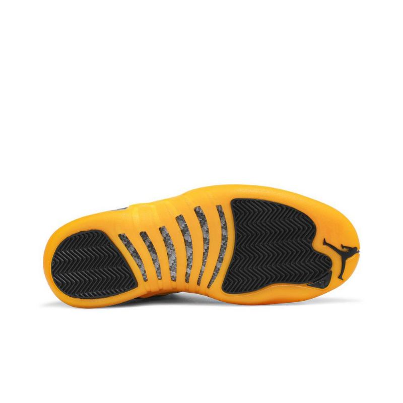 Air Jordan 12 Retro Sort Guld Sko Herre