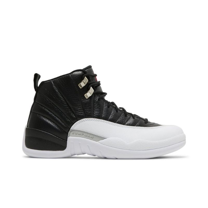 Air Jordan 12 Retro Sort Hvid Rød Sko Herre