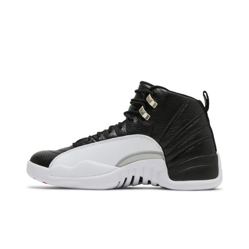 Air Jordan 12 Retro Sort Hvid Rød Sko Herre