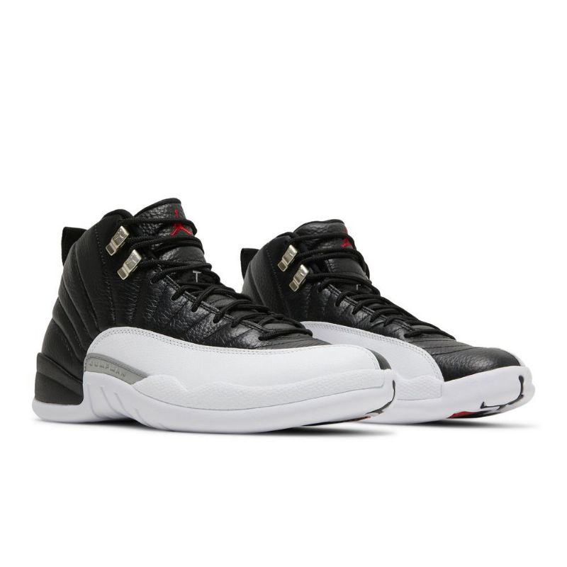 Air Jordan 12 Retro Sort Hvid Rød Sko Herre