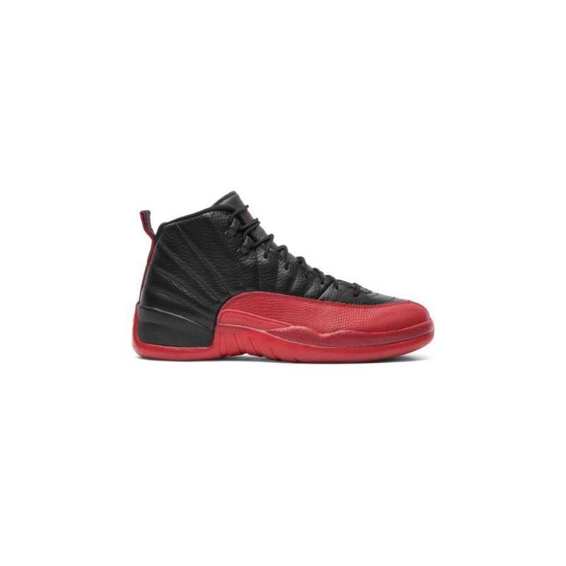 Air Jordan 12 Retro Sort Rød Sko Herre