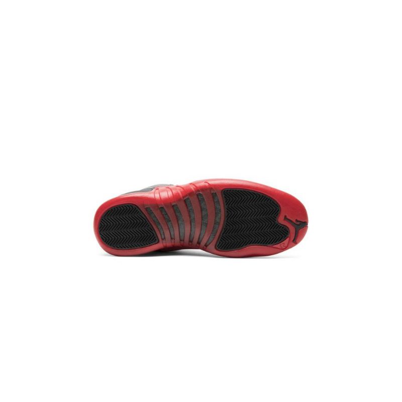 Air Jordan 12 Retro Sort Rød Sko Herre