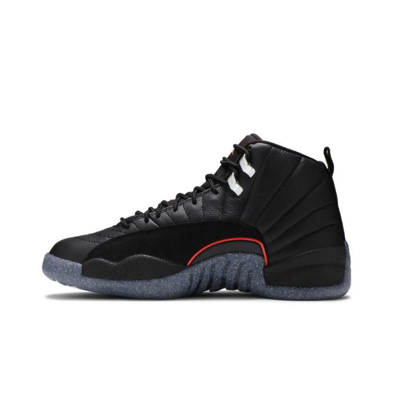 Air Jordan 12 Utility Sort Rød Hvid Sko Herre