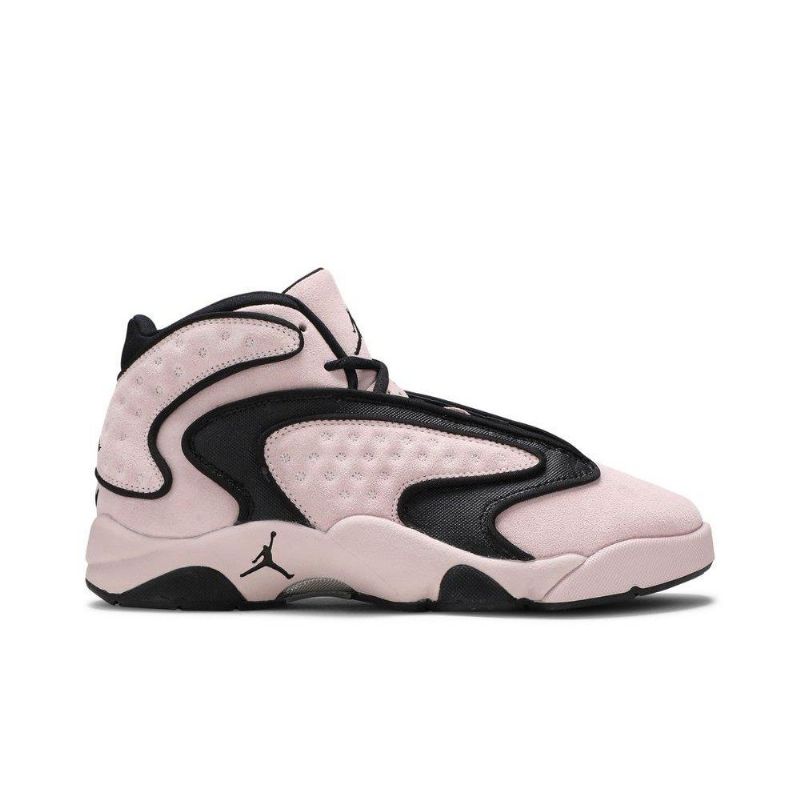 Air Jordan Og Lyserød Sort Sko Dame