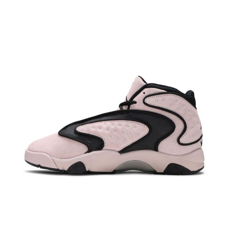 Air Jordan Og Lyserød Sort Sko Dame
