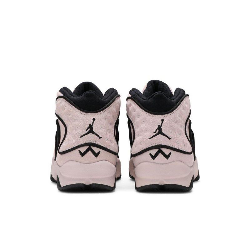 Air Jordan Og Lyserød Sort Sko Dame