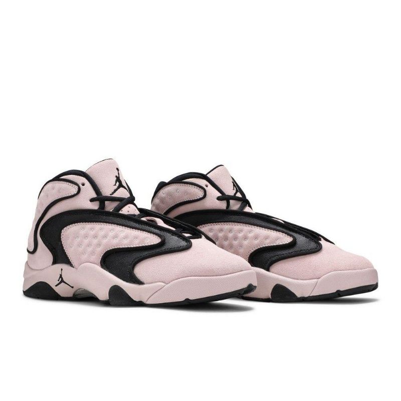 Air Jordan Og Lyserød Sort Sko Dame