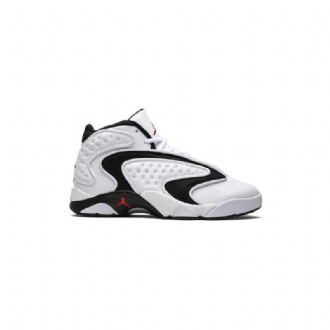Air Jordan Og Retro Hvid Sort Rød Sko Dame
