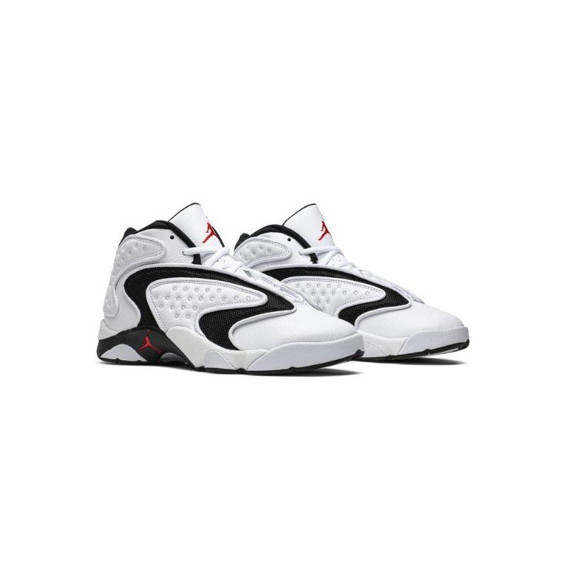 Air Jordan Og Retro Hvid Sort Rød Sko Dame