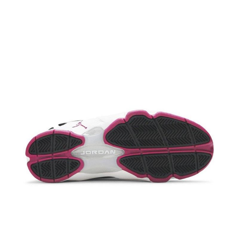 Air Jordan Og Sort Grå Hvid Lilla Sko Dame