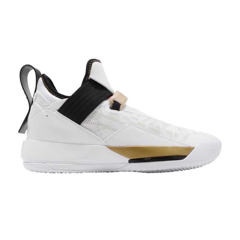 Air Jordan 33 Se Ep Hvid Guld Sort Sko Herre