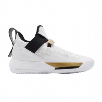 Air Jordan 33 Se Ep Hvid Guld Sort Sko Herre