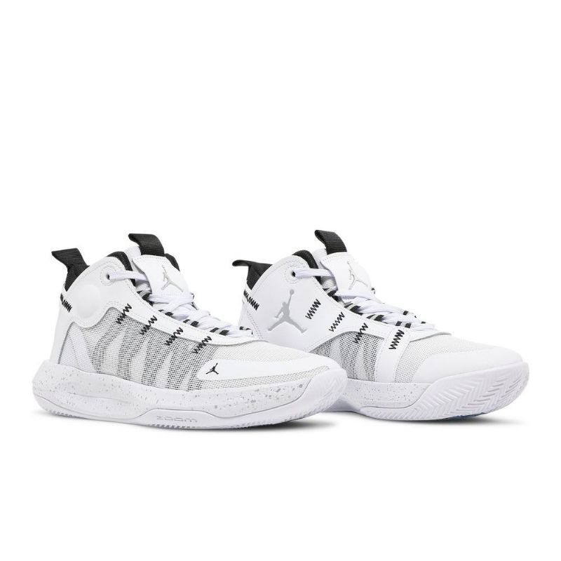 Air Jordan Jumpman 2020 Hvid Sort Rød Sko Herre