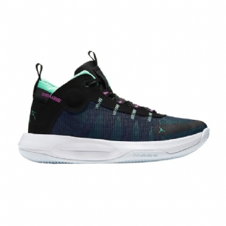 Air Jordan Jumpman 2020 Pf Sort Turkis Lilla Sko Herre