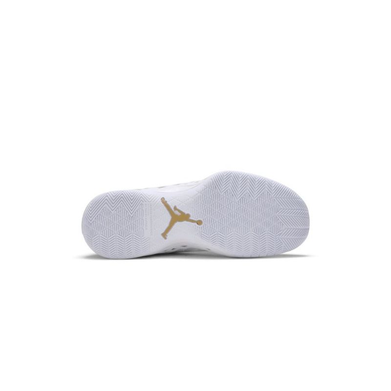 Air Jordan Jumpman Diamond Low Pf Hvid Guld Sko Herre