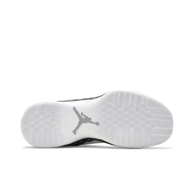 Air Jordan Jumpman Diamond Mid Hvid Sort Sko Herre