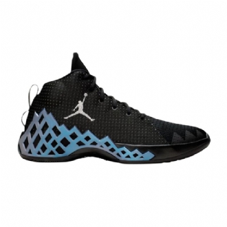 Air Jordan Jumpman Diamond Mid Sort Sølv Blå Sko Herre