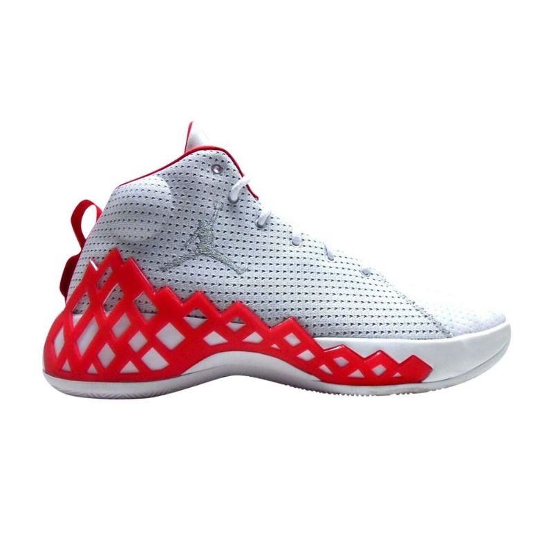 Air Jordan Jumpman Diamond Mid Tb Hvid Rød Sko Herre