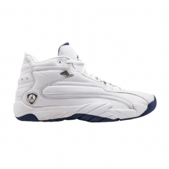 Air Jordan Jumpman Pro 2 Hvid Blå Sølv Sko Herre