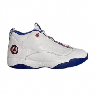 Air Jordan Jumpman Pro Quick Hvid Blå Rød Sko Herre