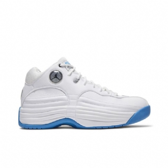 Air Jordan Jumpman Team 1 Hvid Blå Sko Herre