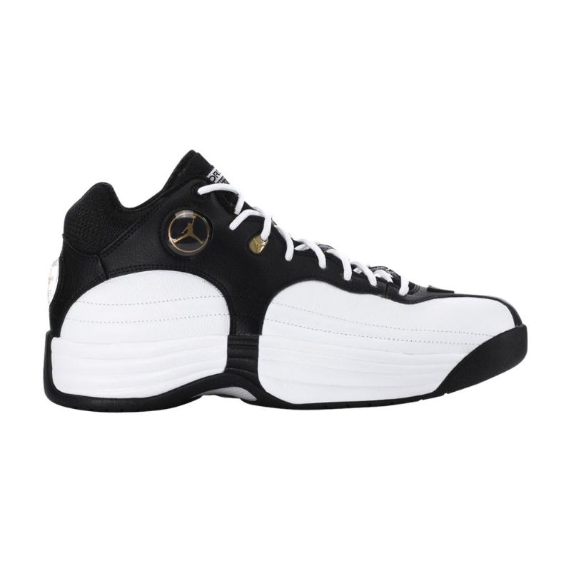 Air Jordan Jumpman Team 1 Hvid Sort Sko Herre