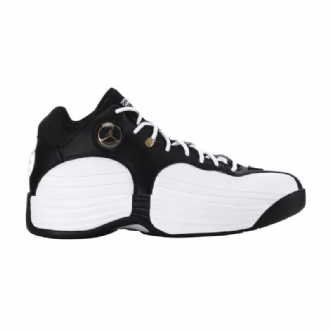 Air Jordan Jumpman Team 1 Hvid Sort Sko Herre