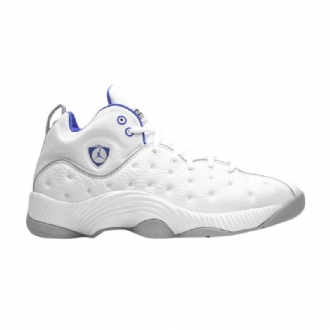 Air Jordan Jumpman Team 2 Hvid Blå Grå Sko Herre