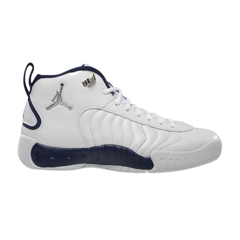 Air Jordan Jumpman Team Hvid Marineblå Sko Herre