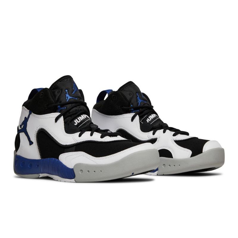 Air Jordan Pro Rx Hvid Sort Blå Sko Herre
