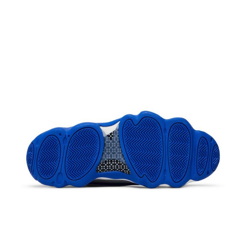 Air Jordan Pro Strong Hvid Blå Grå Sko Herre