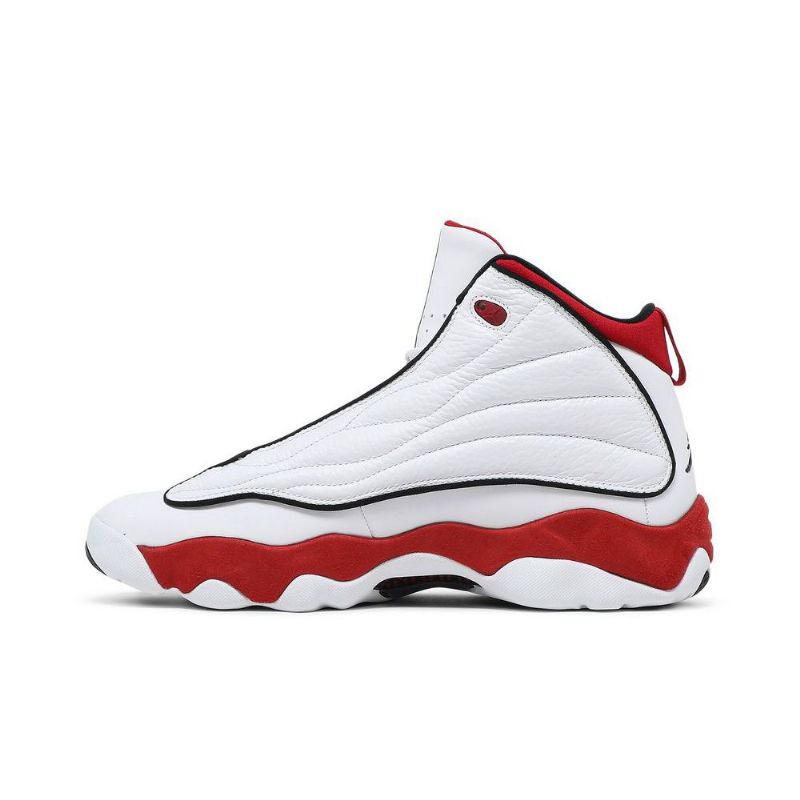 Air Jordan Pro Strong Hvid Rød Sort Sko Herre