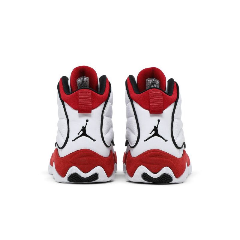 Air Jordan Pro Strong Hvid Rød Sort Sko Herre